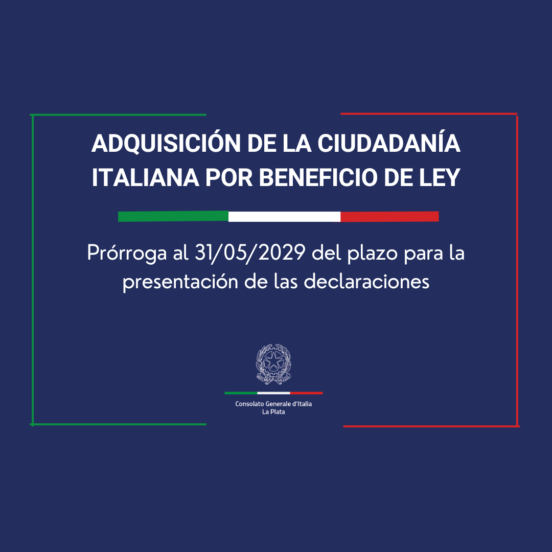 Prorroga beneficio de ley